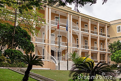 Consulate General of Portugal in Macau, China Editorial Stock Photo